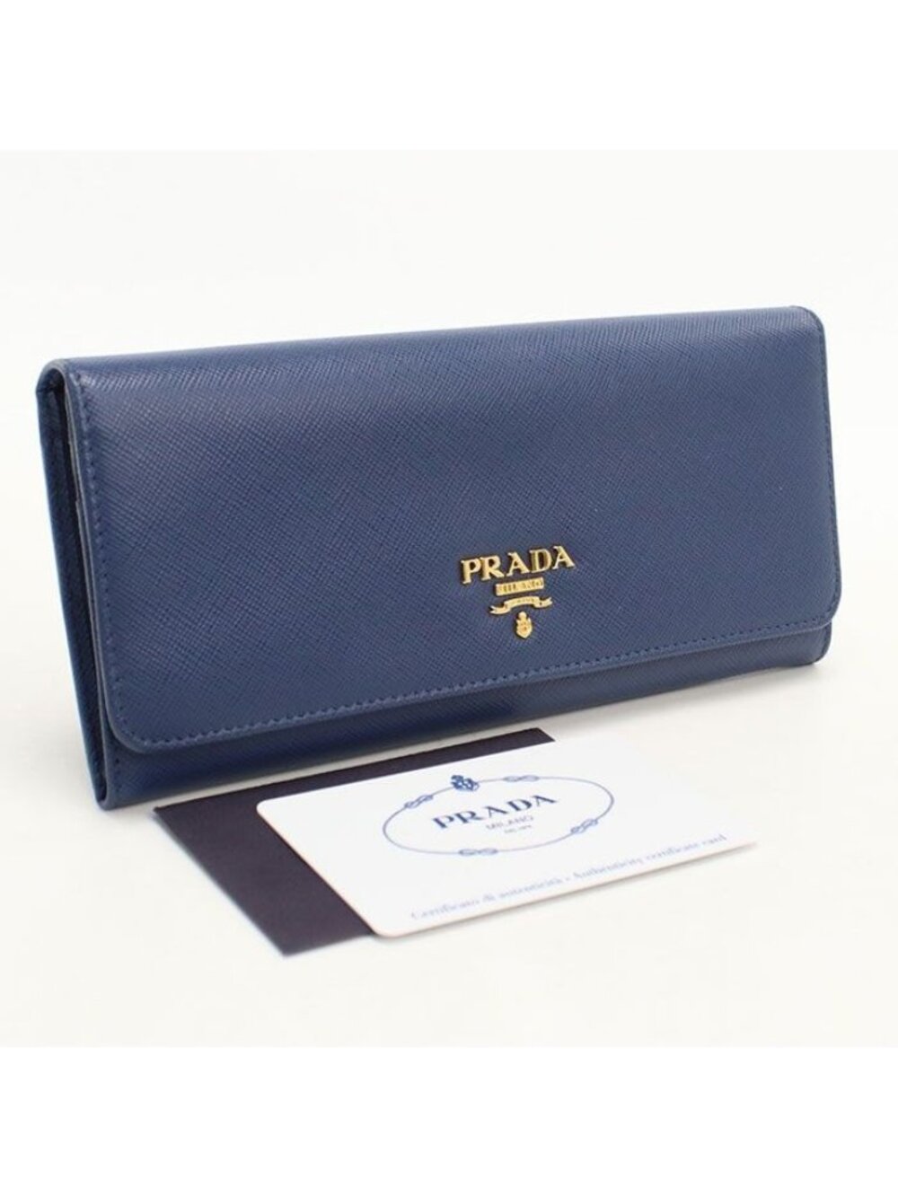 Prada Saffiano Leather Wallet Bifold